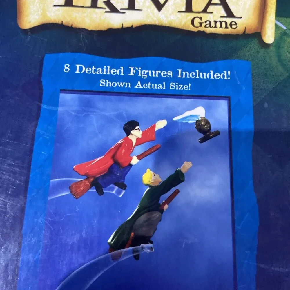 2002 mattel Harry Potter and the Chamber of Secrets Trivia Game complete